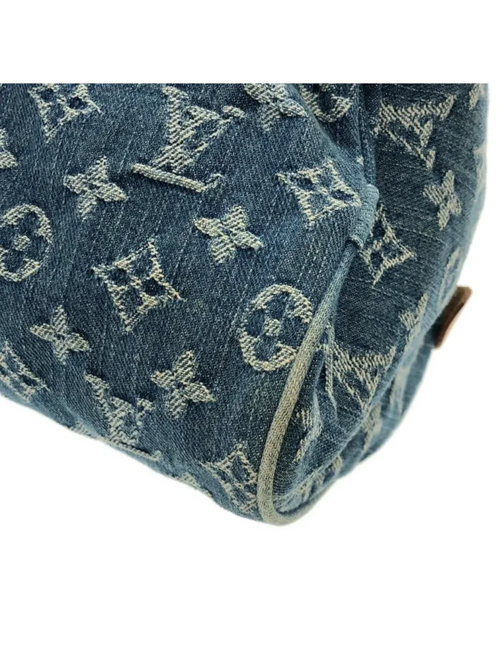 Louis Vuitton Monogram Denim Neo Speedy Boston Bag